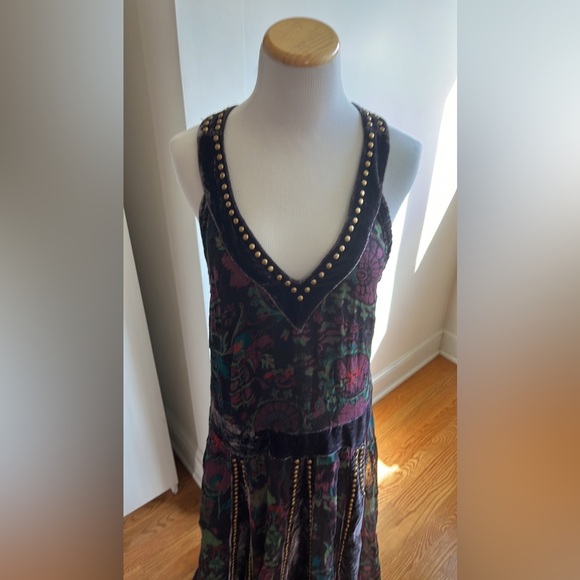 NWT Free People Gweniever Maxi Dress size Small - Picture 5 of 15